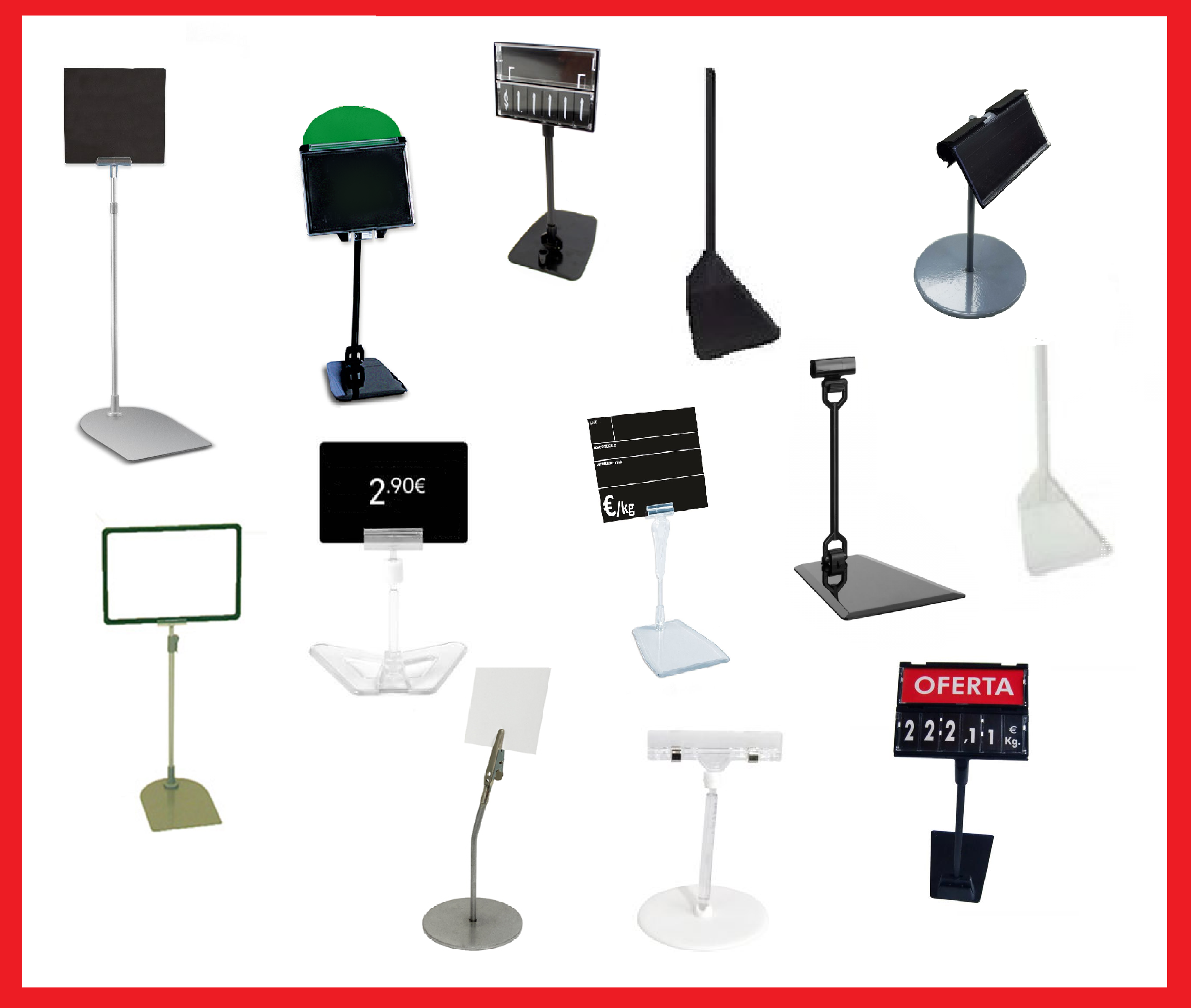 BASES PORTAPRECIOS Y PORTAETIQUETAS BASES PORTAPRECIOS Y PORTAETIQUETAS